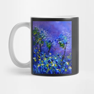 Blue flowers 5671 Mug